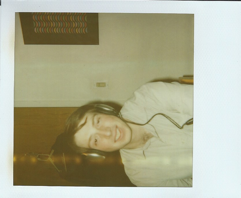 Studio polaroid from The Positive Mind