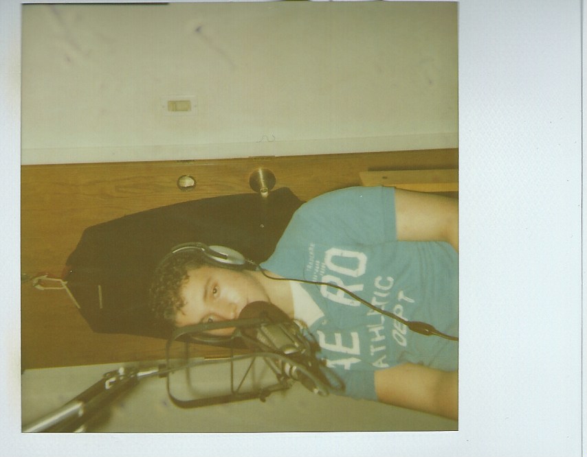 Studio polaroid from The Positive Mind