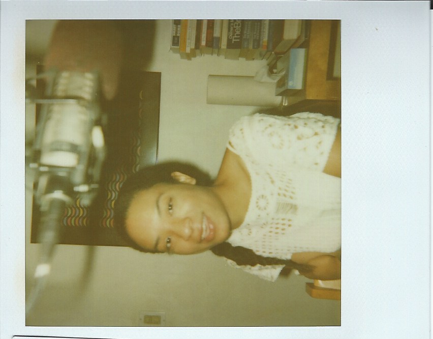 Studio polaroid from The Positive Mind