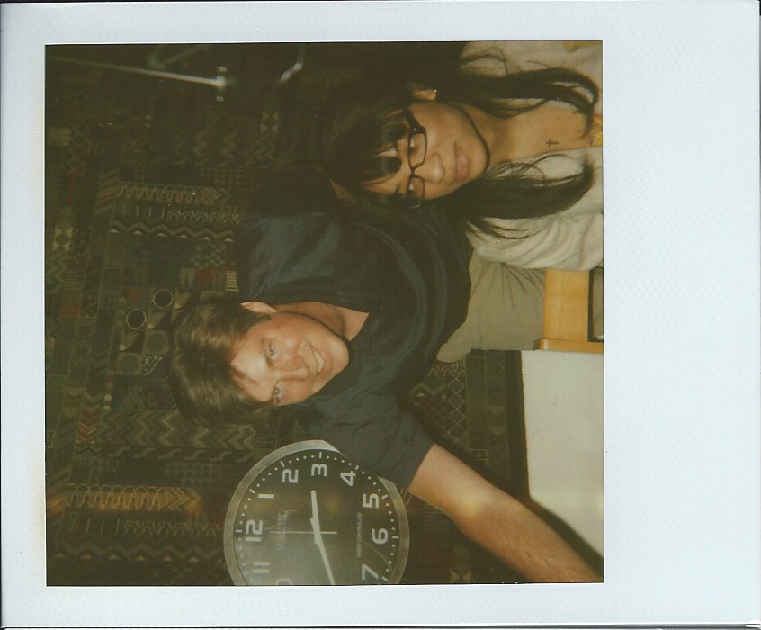 Studio polaroid from The Positive Mind