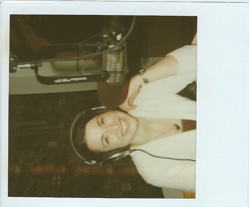 Studio polaroid from The Positive Mind