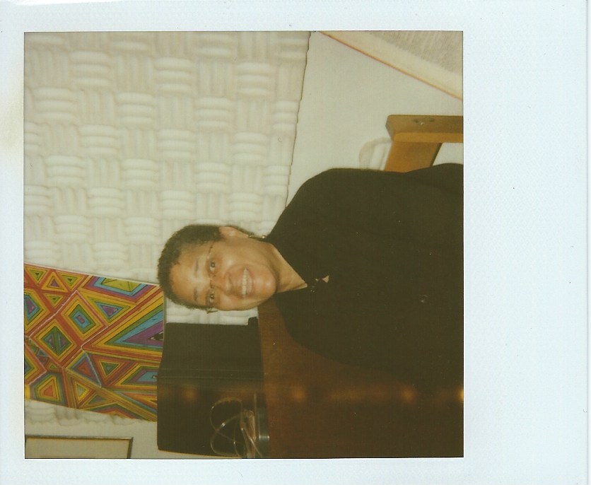 Studio polaroid from The Positive Mind