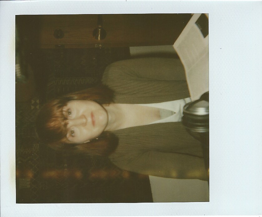 Studio polaroid from The Positive Mind