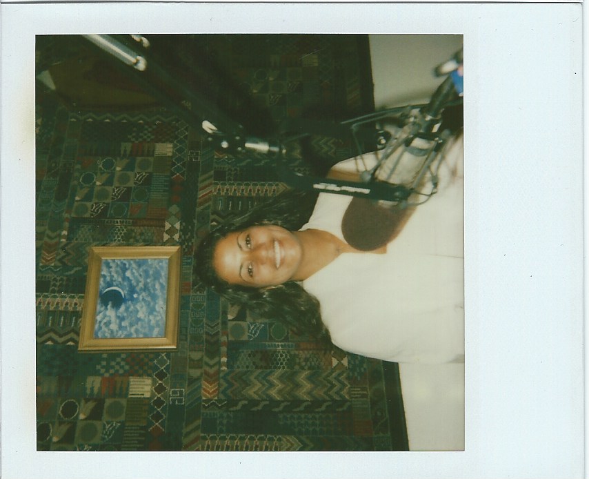 Studio polaroid from The Positive Mind