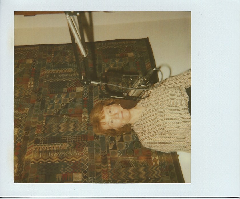 Studio polaroid from The Positive Mind