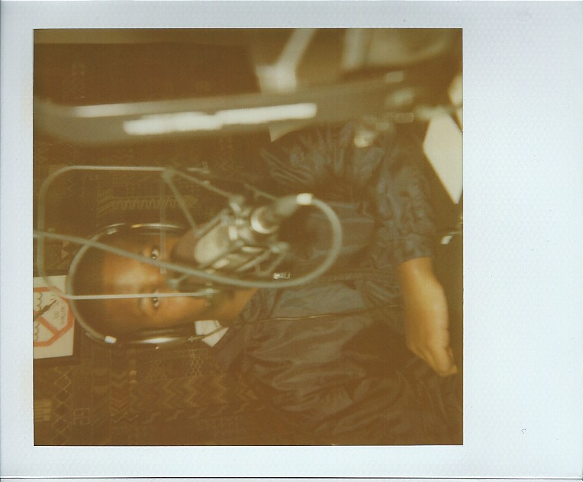 Studio polaroid from The Positive Mind