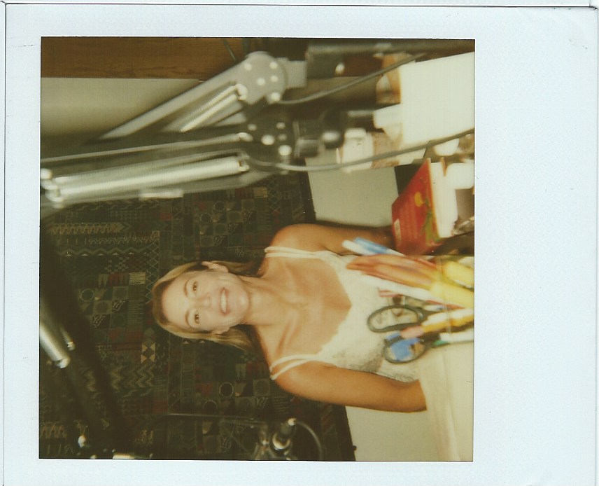 Studio polaroid from The Positive Mind