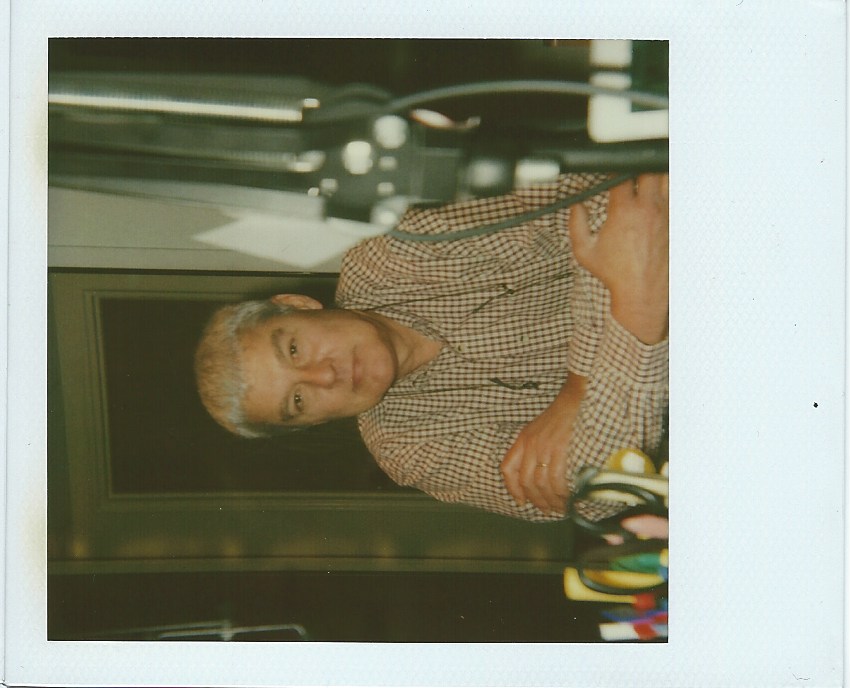 Studio polaroid from The Positive Mind