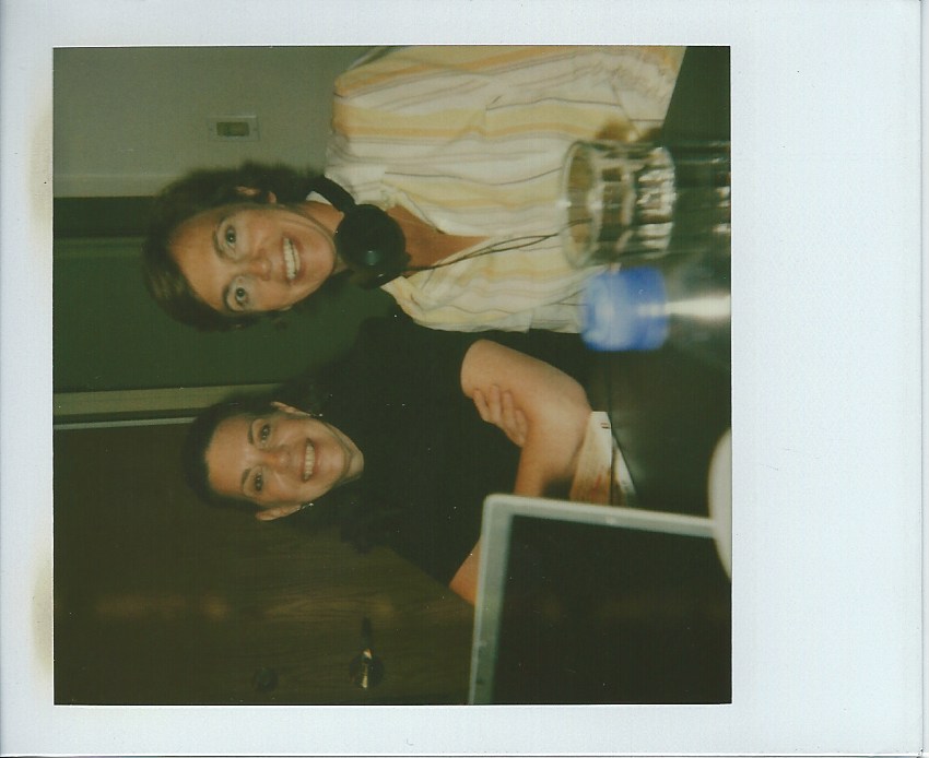 Studio polaroid from The Positive Mind