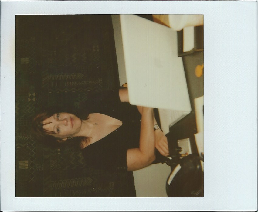 Studio polaroid from The Positive Mind