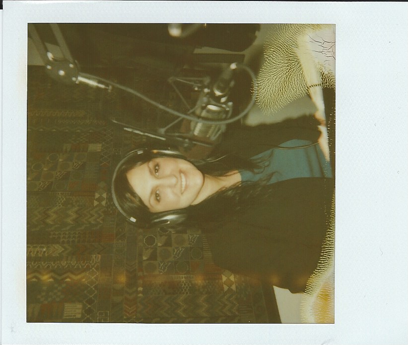 Studio polaroid from The Positive Mind