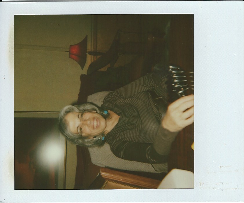 Studio polaroid from The Positive Mind