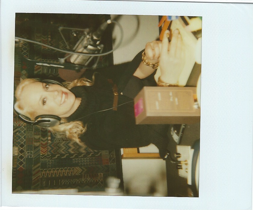 Studio polaroid from The Positive Mind