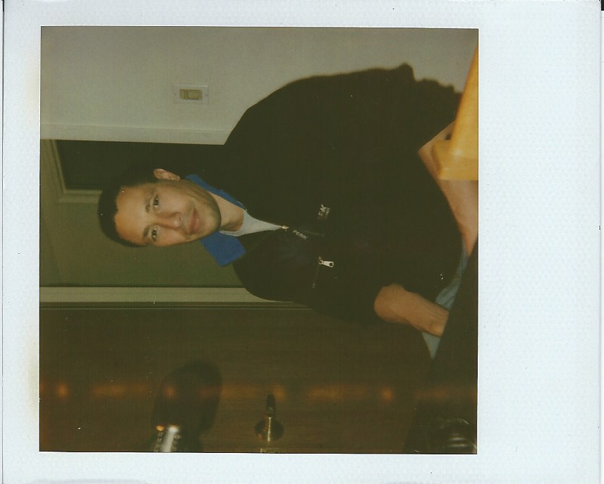 Studio polaroid from The Positive Mind